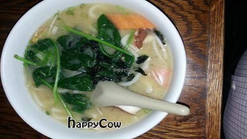 Udon soup at LuAnne's Wild Ginger in New York City
