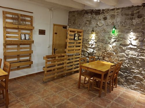 Inside at La Barricona in Ripoll