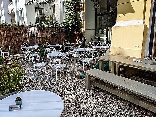 Outside of Tianfuzius at Tianfuzius in Berlin