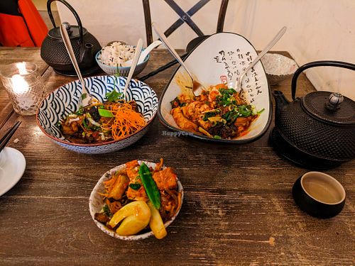 Meals at Tainfuzius at Tianfuzius in Berlin