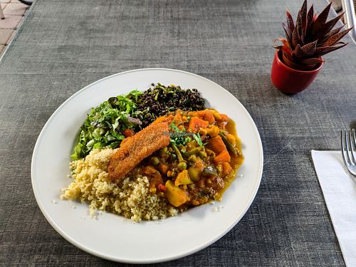 Meal at Lukemieke at Lukemieke in Leuven