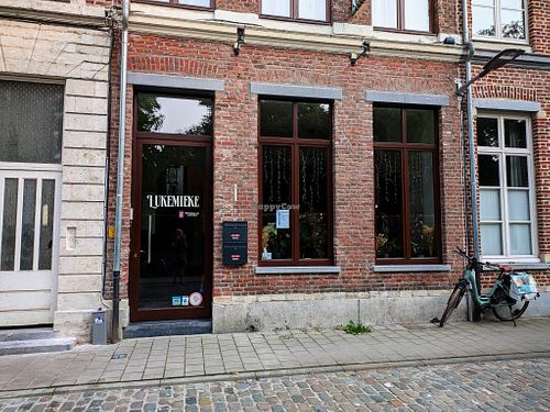Outside of Lukemieke at Lukemieke in Leuven
