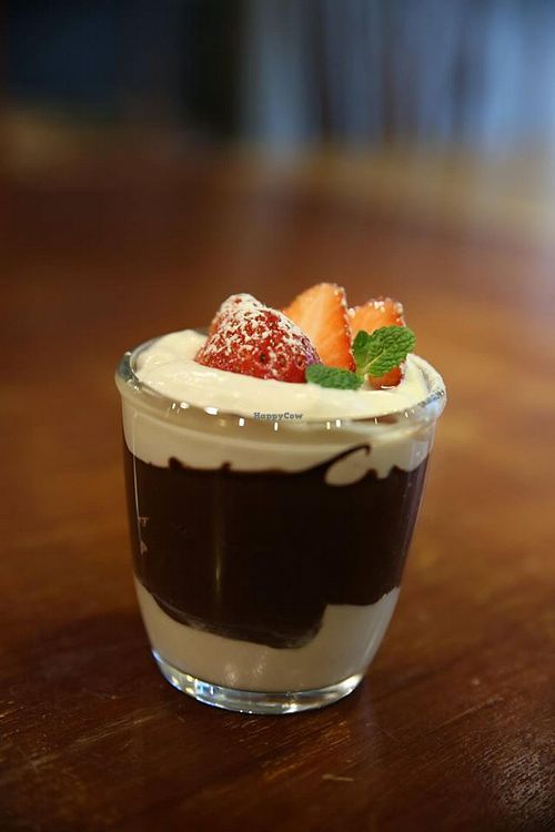 choco pudding at Mimi and Kelly's in Seoul