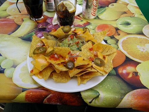 Nachos at Vegetalia - Gotico in Barcelona