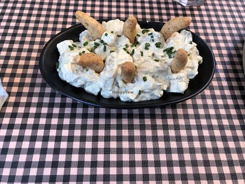 Russian salad  at Vegetalia - Gotico in Barcelona