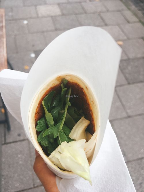 kofte durum at Efsane Cig Kofte in Munich