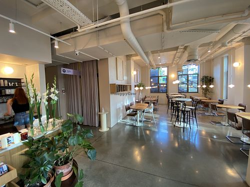 In the restaurant at Nadzieja JE SUS in Poznan