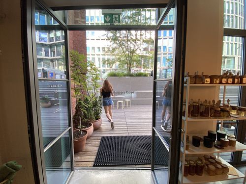 In the restaurant at Nadzieja JE SUS in Poznan