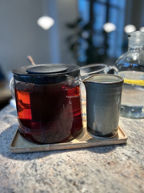 Big pot of tea   at Nadzieja JE SUS in Poznan