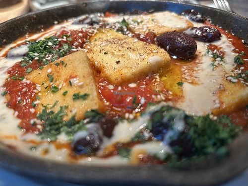 Tofu shakshuka  at Nadzieja JE SUS in Poznan