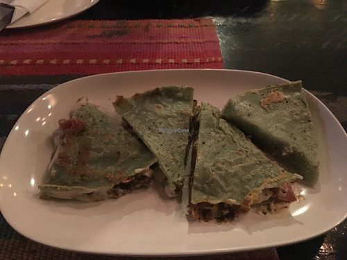 Quesadilla at Karma Kafe in Koh Phangan