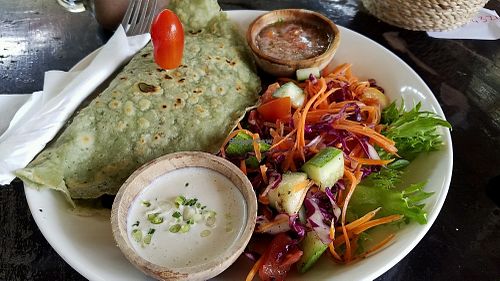 burrito at Karma Kafe in Koh Phangan