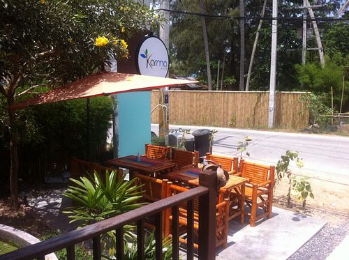 Karma Kafe front at Karma Kafe in Koh Phangan
