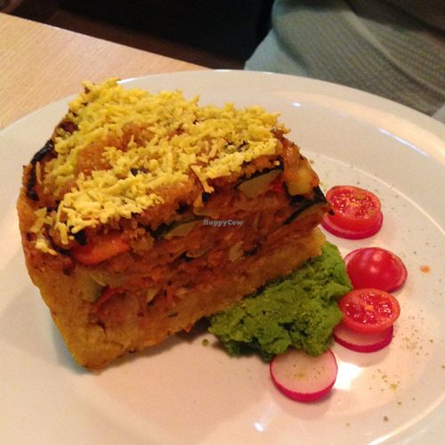 Veggie and rice stack  at Plevel - Jindrisska in Prague