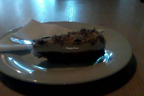 Raw carrot cake at Plevel - Jindrisska in Prague