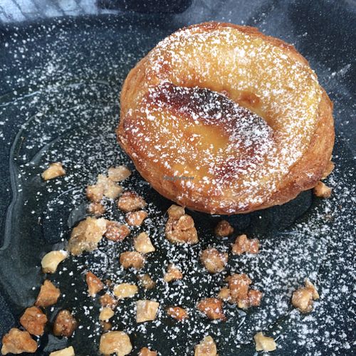 Vegan Pastel de Anaya at Lupin Restaurante Vegetariano in Porto