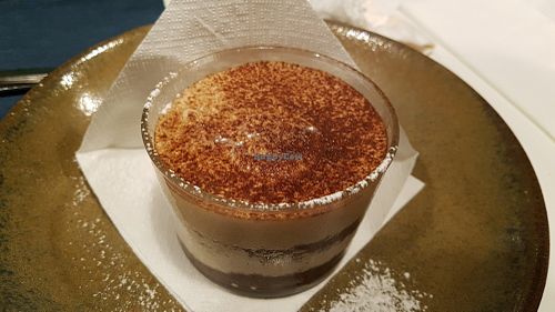Tiramisu at Lupin Restaurante Vegetariano in Porto