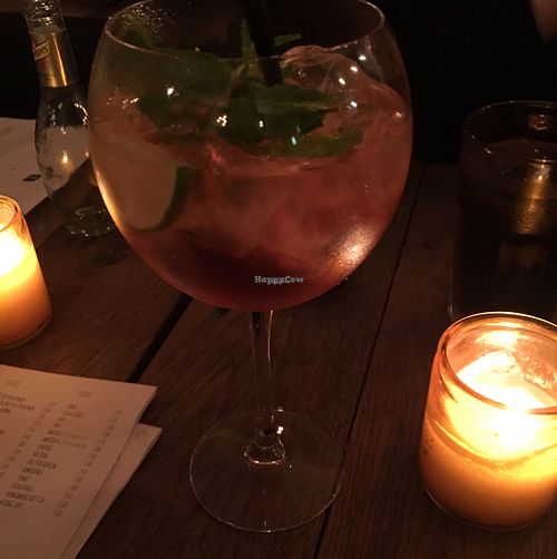 Burgerlijk's own gin at Burgerlijk in Maastricht