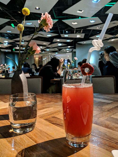 Barley and Jujube Juice at WUJIE 大蔬无界 - SWFC in Shanghai