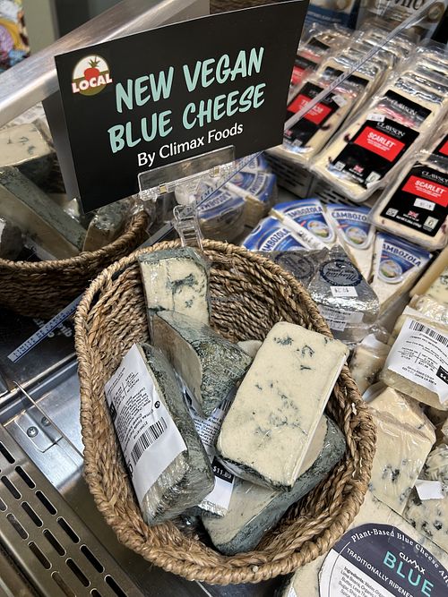 Vegan blue cheese   at Davis Food Co-op in Davis