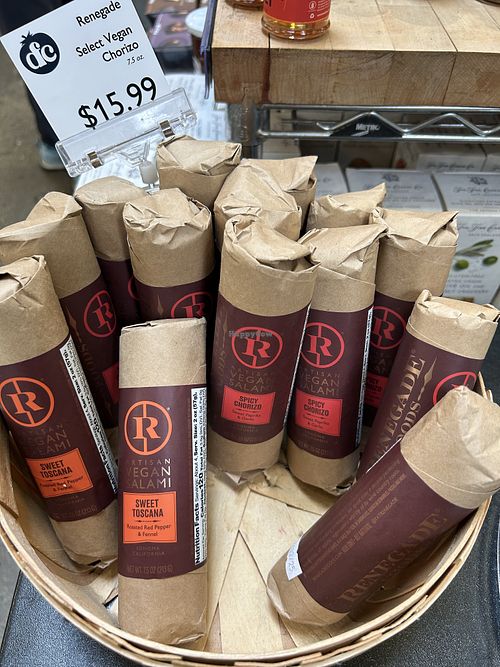 The chorizo one was very good!   at Davis Food Co-op in Davis