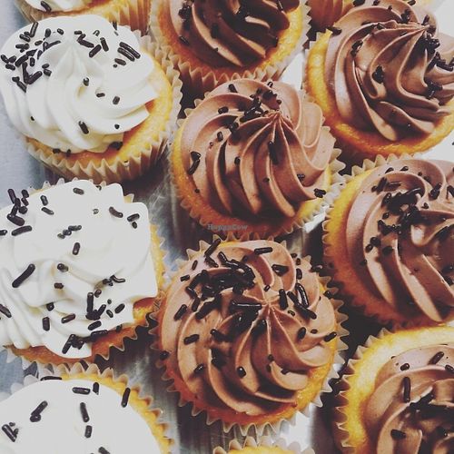 Chocolate or vanilla?  at Naked Cafe in Kelowna