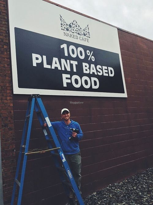 100% plant based at Naked Cafe in Kelowna