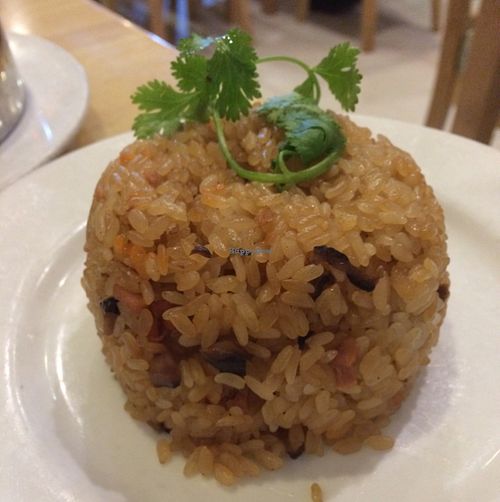 fried sticky rice at Happy Buddha in Flushing