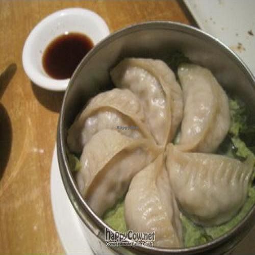 Vegetable Dumblings at Happy Buddha in Flushing
