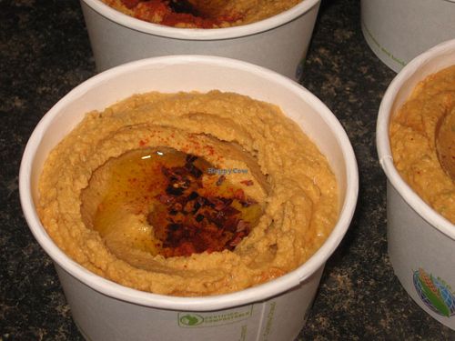 Spicy My Favourite Hummus at Breathe Live Believe Whole Foods Vegan in Thunder Bay