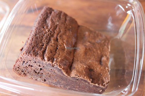 Vegan Brownie, for 2,50 € at Greenway in Antwerpen