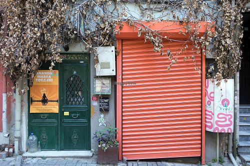 I was there on August 21 and 22, but this was the picture I could find. at Bhakti Yoga Cafe in Istanbul