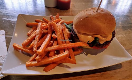 Chili Burger don't remember the name at The Vegan Bar in Malmo