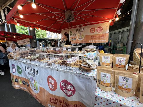   at The Free From Bakehouse in London