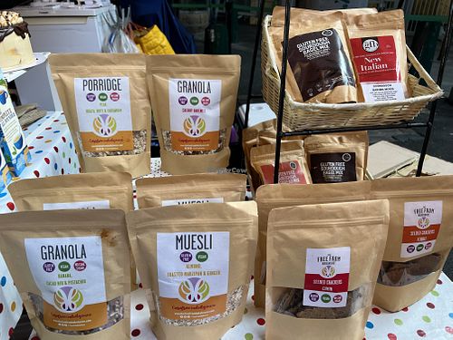   at The Free From Bakehouse in London