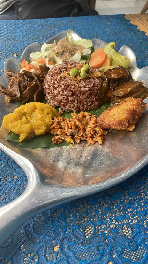 Wulan 7 veg  at Wulan Vegetarian Warung in Ubud