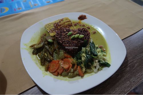   at Wulan Vegetarian Warung in Ubud