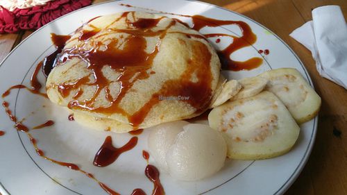pancakes  at Wulan Vegetarian Warung in Ubud