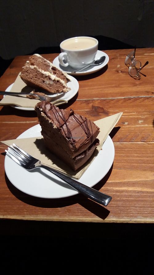 Vegan Cakes and Coffee at Brew Lab.  at Brew Lab in Edinburgh