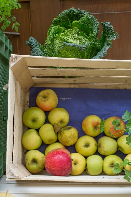 Auf biologische und weitestgehend regionale & saisonale Ware wird hier großen Wert gelegt! at Kleeblatt Bar in Landsberg Am Lech