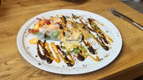 raw vegan salad wrap. AMAZING. at triVida in Klagenfurt