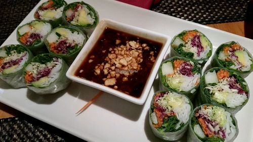 fresh rolls at Maui Thai Bistro in Kihei