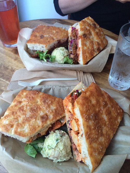 An orgy for the taste buds (and all vegan). at Analog in Oakland