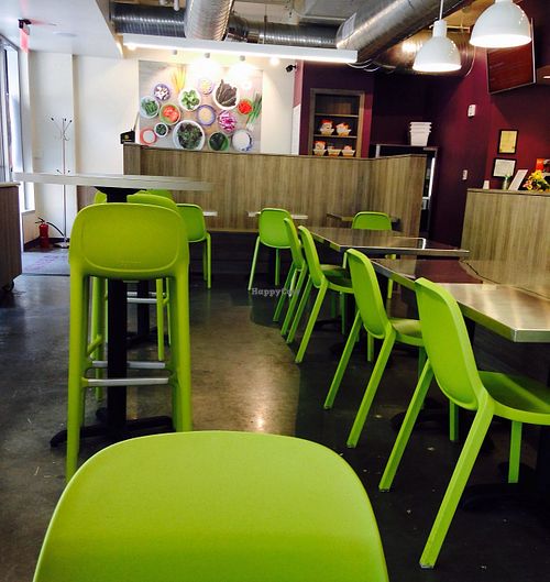 Plentiful seating at BOWL'D in Arlington