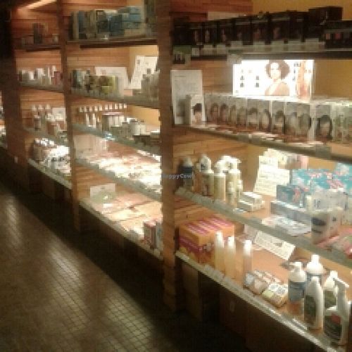 ... at Loving Hut 愛家 - Market & Bakery in Kowloon