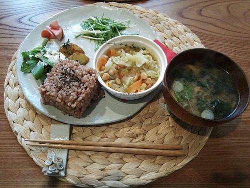 Daily plate at Mooring Deck in Higashi-fuchinobe