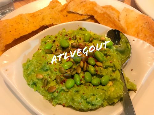 Edamame guacamole  at True Food Kitchen in Atlanta