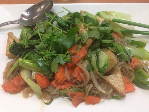 One of many items offered on the menu. at Green Lotus Vegan in Gilbert