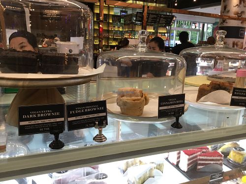 display case 4 at Veganerie - EmQuartier in Bangkok
