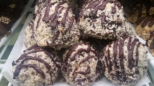 dessert balls at Cafe Gratitude - DTLA in Los Angeles